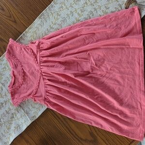 Carter's girls pink tunic/dress size 6